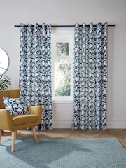Fusion 100% Cotton Curtains - Image 1 of 3