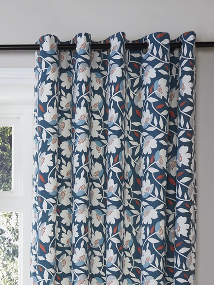 Fusion 100% Cotton Curtains - Image 2 of 3