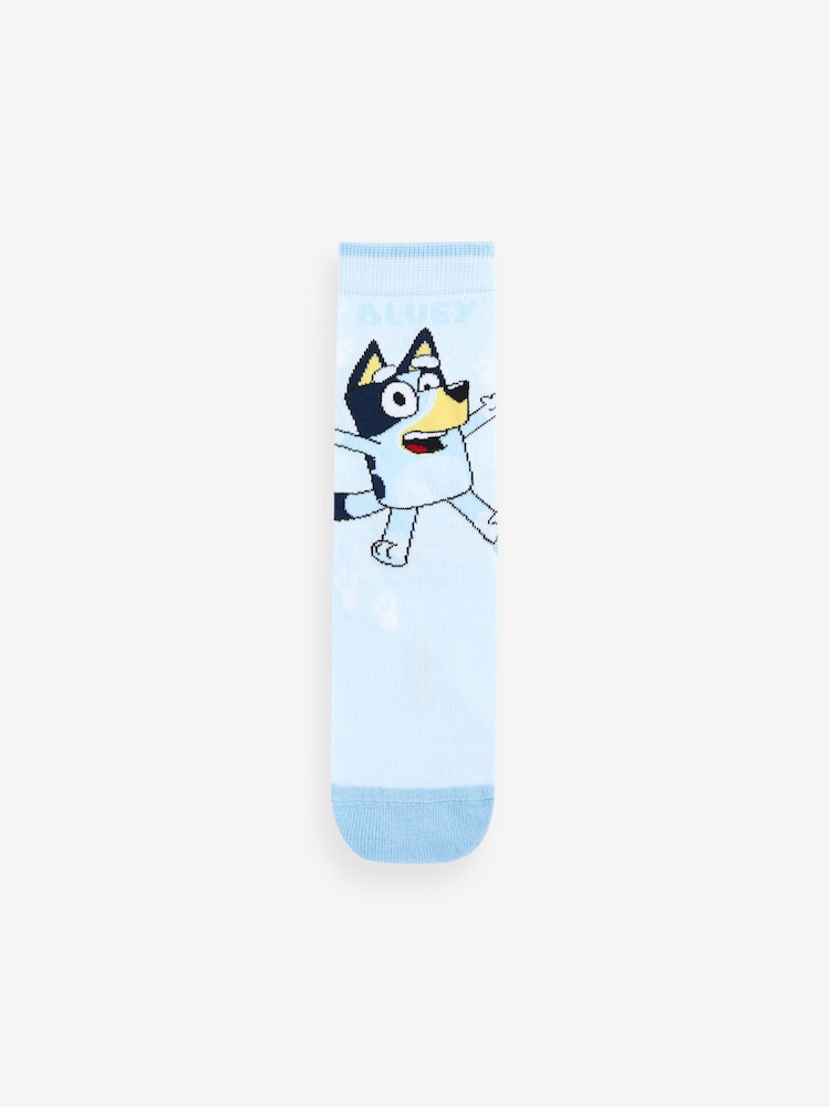 Character Blue Bluey Socks 3 Pack - Image 4 of 4
