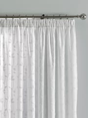 Dreams & Drapes Sophia Luxury Sheer Pair of Pencil Pleat Pencil Pleat Curtains - Imagem 2 de 3