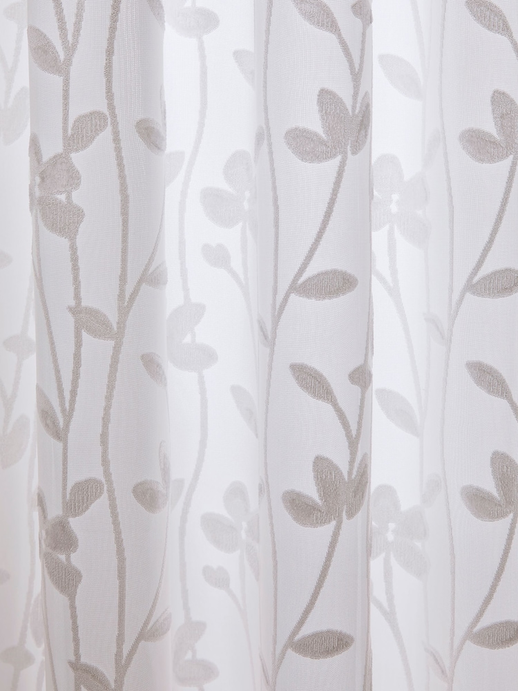 Dreams & Drapes Sophia Luxury Sheer Pair of Pencil Pleat Pencil Pleat Curtains - Imagem 3 de 3