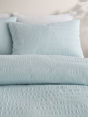 Serene Honley Seersucker Textured Duvet Cover Set - Image 2 of 3
