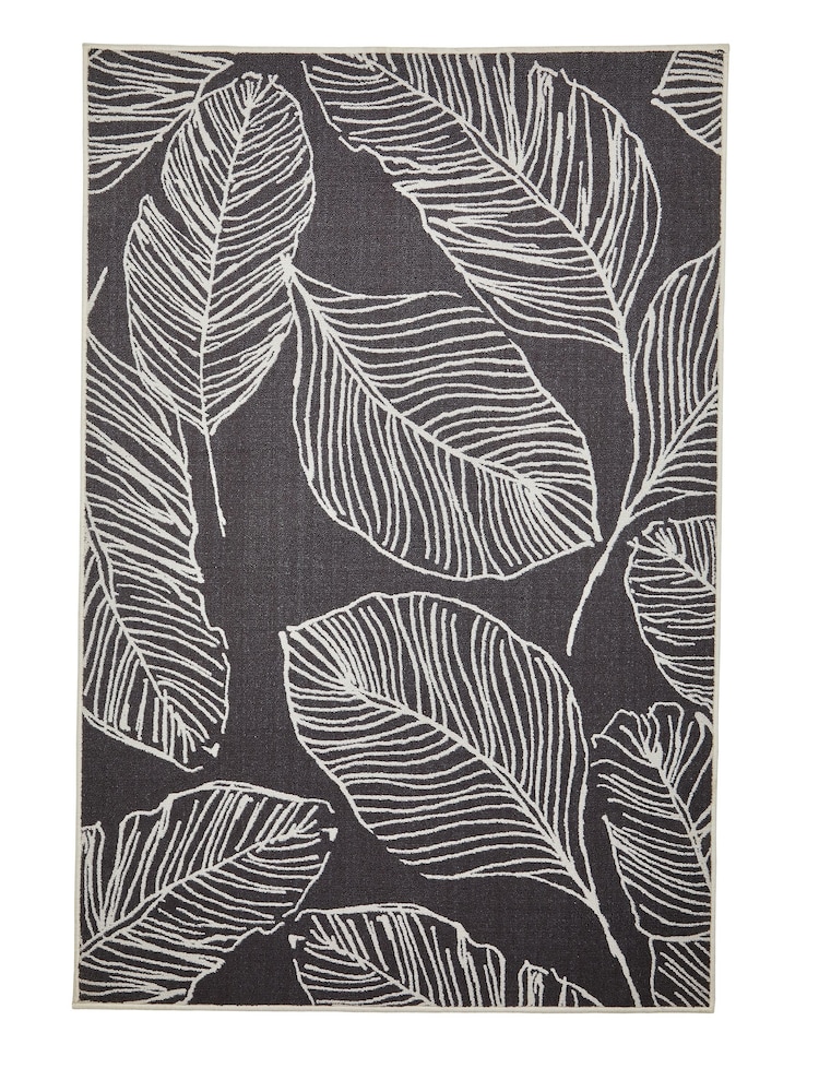 Fusion Charcoal Matteo Washable Rug - Image 2 of 2