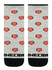 Character Green Minecraft Socks 3 Pack - Image 4 of 8