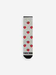 Character Green Minecraft Socks 3 Pack - Image 6 of 8