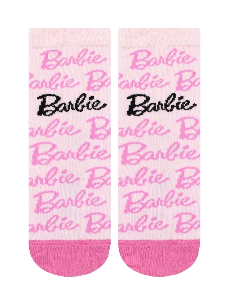 Character Barbie 3 Pack Socks - صورة 2 من 4