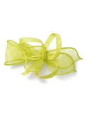 Aela Green Lime Bow Fascinator Clip - Image 3 of 4