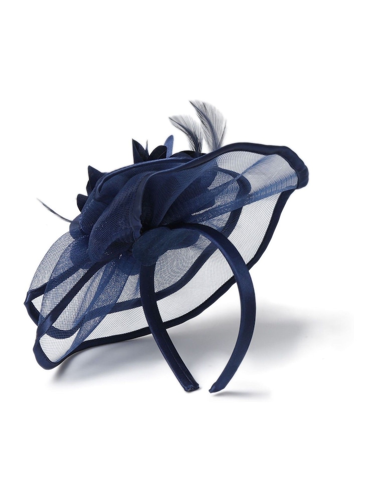 Aela Blush Pink Large Fascinator - Image 2 of 4