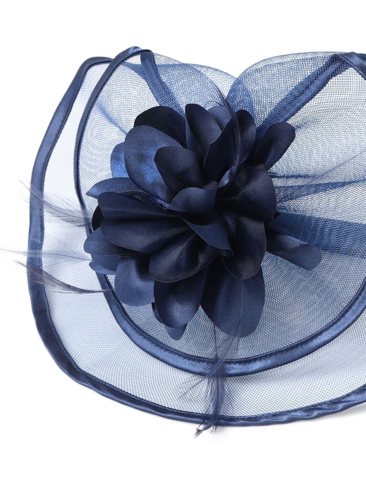 Aela Blush Pink Large Fascinator - Image 4 of 4