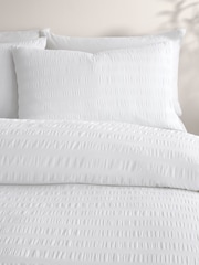 Serene Honley Seersucker Textured Duvet Cover Set - Image 2 of 3