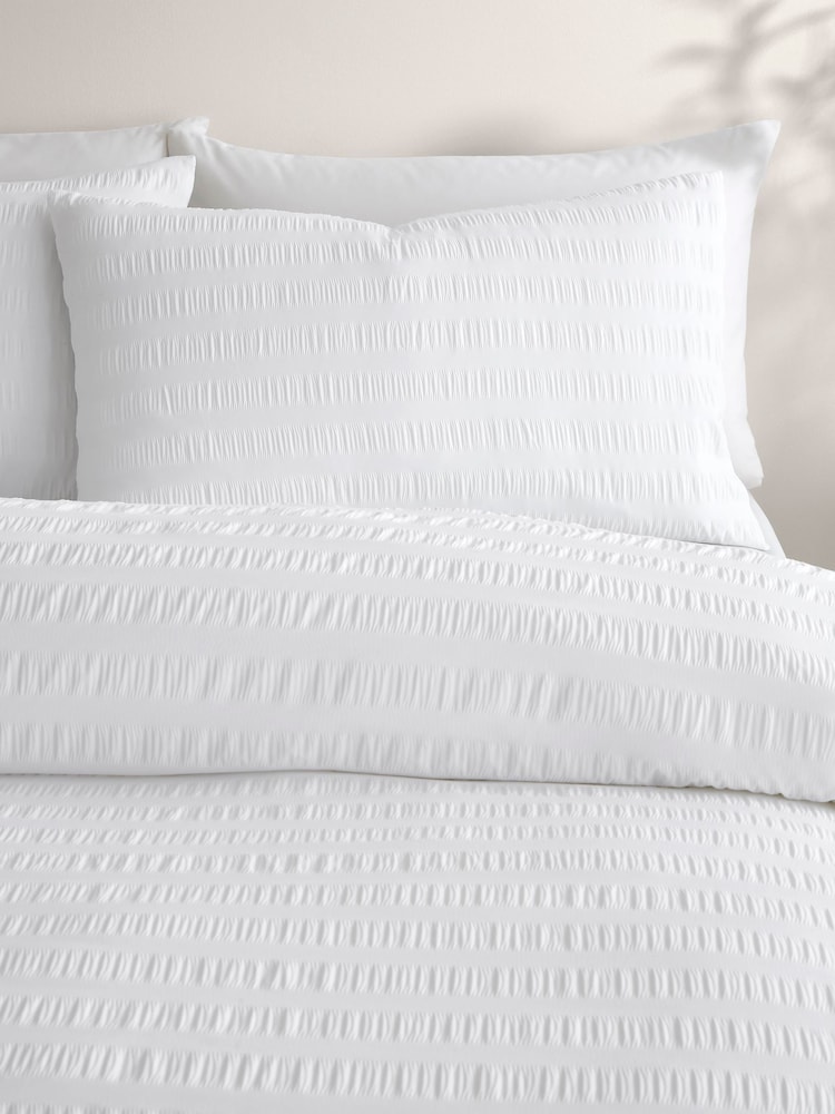 Serene Honley Seersucker Textured Duvet Cover Set - Image 2 of 3