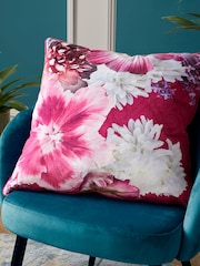 Laurence Llewelyn-Bowen Mayfair Lady Luxe Velvet Filled Cushion - Bild 1 von 6