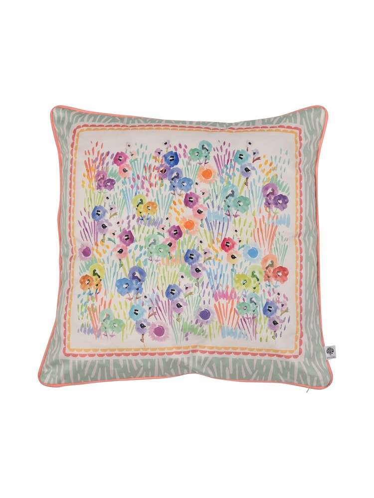 Appletree Multi Lola Velvet Filled Cushion - Image 2 of 5