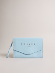 Ted Baker Blue Crinkie Crinkle Icon Pouch - Image 2 of 5