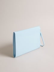 Ted Baker Blue Crinkie Crinkle Icon Pouch - Image 3 of 5