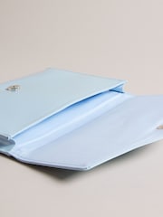 Ted Baker Blue Crinkie Crinkle Icon Pouch - Image 4 of 5