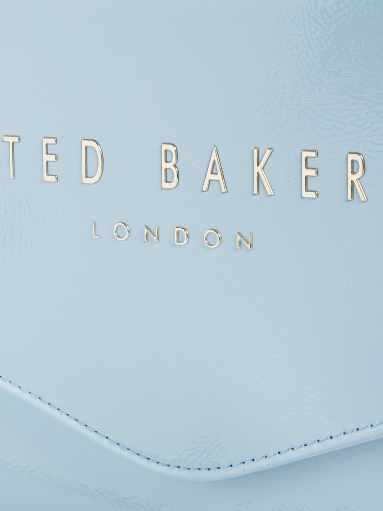 Ted Baker Blue Crinkie Crinkle Icon Pouch - Image 5 of 5