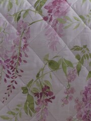Dreams & Drapes Pink Wisteria Bedspread - Image 3 of 3