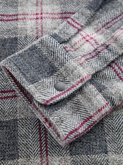 Grey Long Sleeve Check Shirt - Image 11 of 11