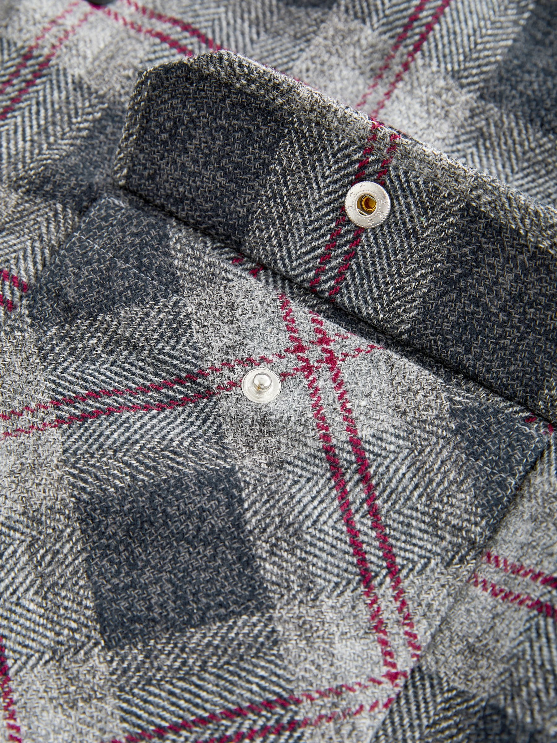 シャツ Garments Finial Over Check Shirt (2color) Buy Grey Long Sleeve Check Shirt from Next Canada