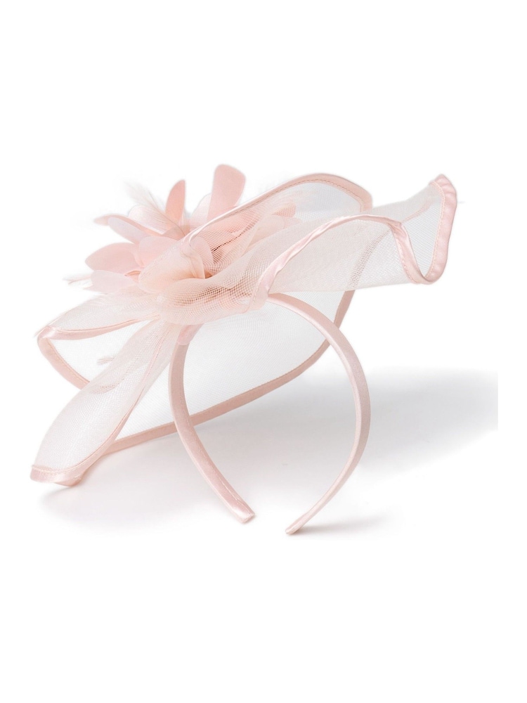 Aela Blush Pink Large Fascinator - Image 1 of 3