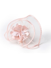 Aela Blush Pink Large Fascinator - Image 2 of 3