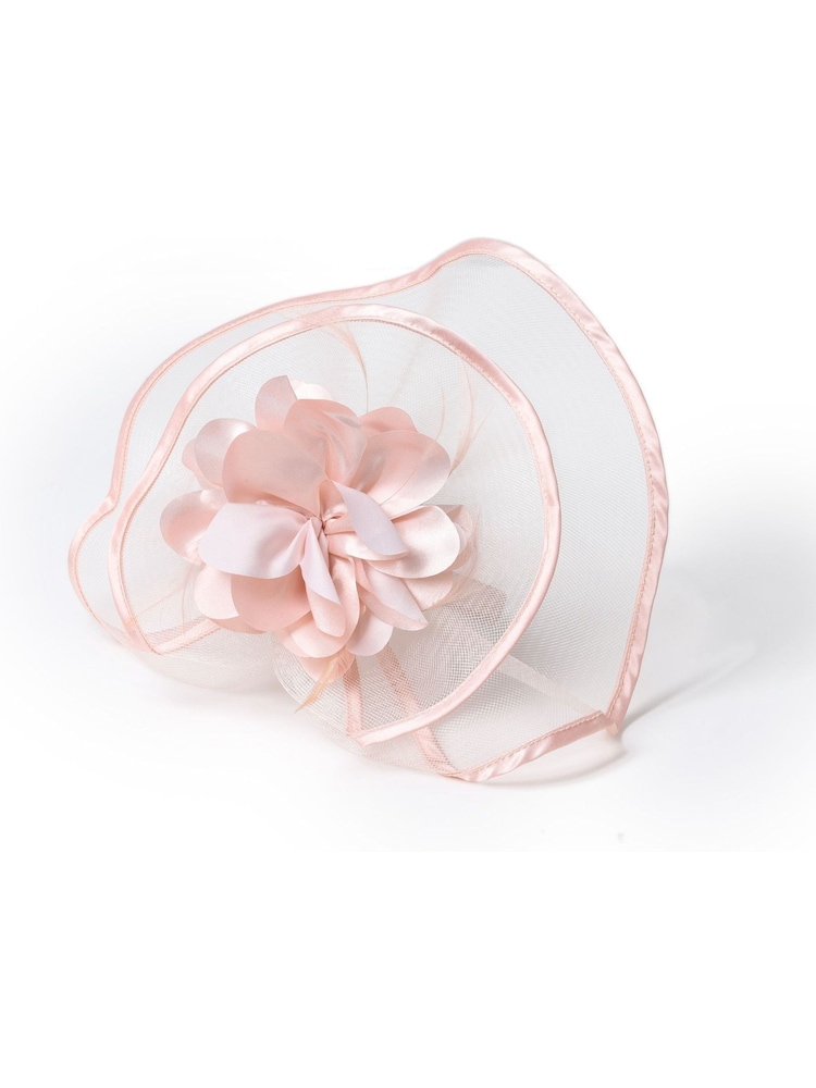 Aela Blush Pink Large Fascinator - Image 2 of 3
