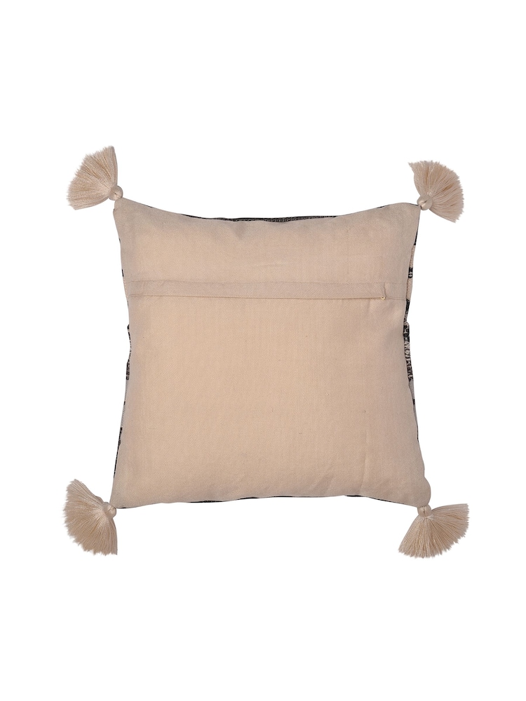 Drift Home Black Grayson Outdoor Filled Cushion - Image 2 of 4 Drift Home Black Grayson Outdoor Filled Cushion - Image 2 of 4