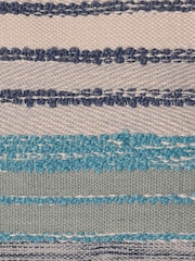 Drift Home Blue Alda Outdoor Textured Filled Cushion - Image 4 of 5