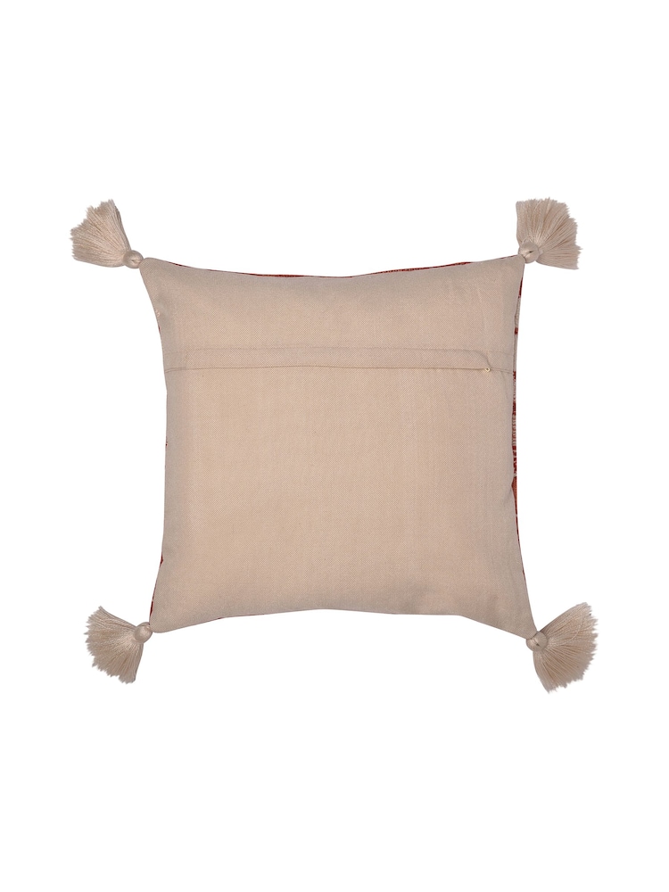 Drift Home Terracotta Red Grayson Outdoor Filled Cushion - Image 2 of 5