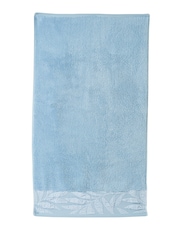 Dreams & Drapes Blue Lacie 100% Cotton Zero Twist Bath Towel - Image 3 of 5
