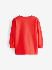 Flugzeugtasche, Rot - Long Sleeve Interactive T-Shirt (3mths-7yrs) - Bild 2 von 3