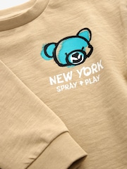 Neutral Bear Long Sleeve T-Shirt (3mths-7yrs) - Image 3 of 3