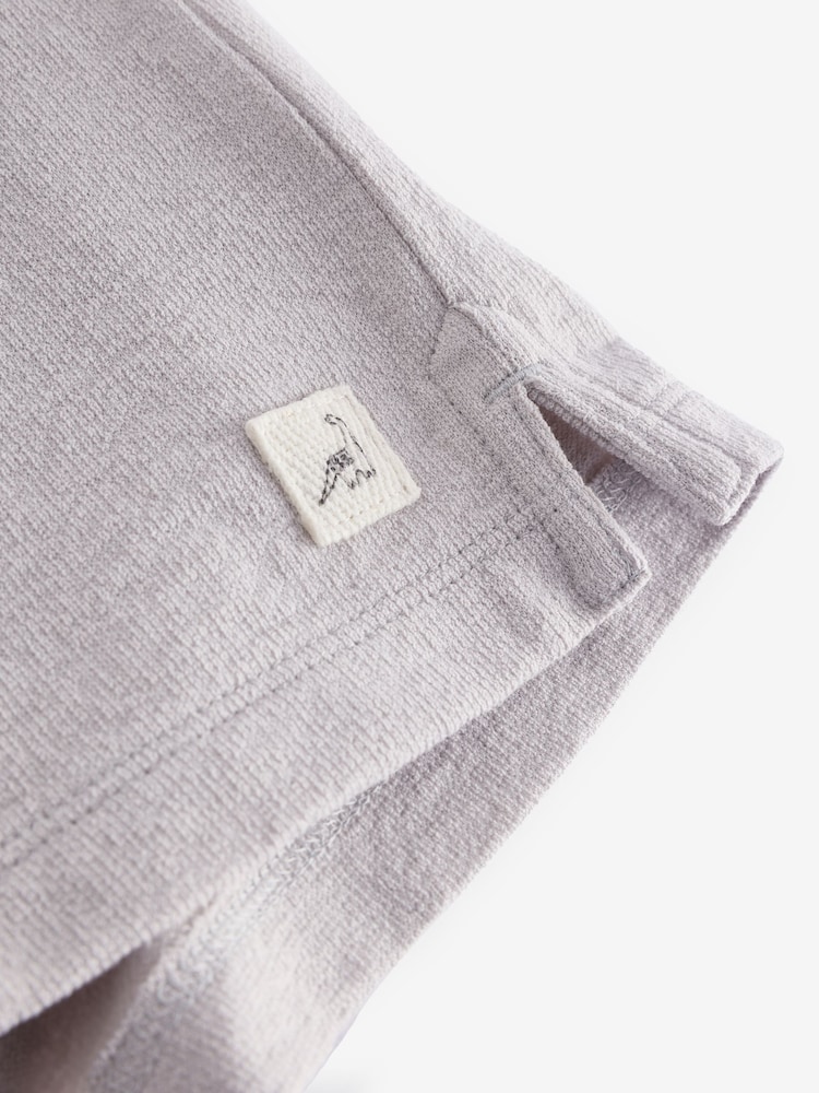Grey Long Sleeve Henley Neck T-Shirt (3mths-7yrs) - Image 8 of 8