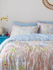 Appletree Multi Casablanca 100% Cotton Duvet Cover Set - Image 3 of 6