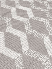 Fusion Grey Rico Outdoor UV Resistant Outdoor Rug - Image 3 of 3