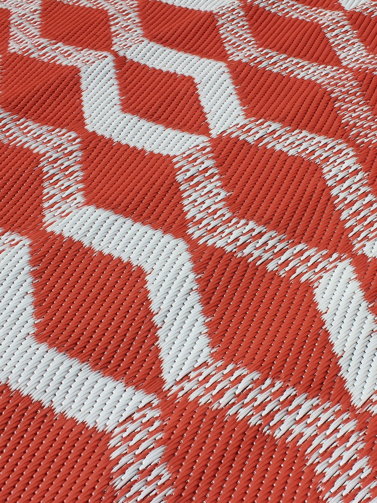 Fusion Terracotta Rico Outdoor UV Resistant Outdoor Rug - Image 3 of 3