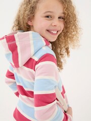 FatFace Pink Grow Stripe Crew Sweatshirt - Image 2 of 4