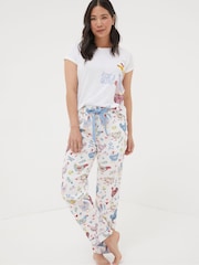 FatFace Hetti Multi Hen Trousers - Image 3 of 6