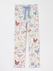 FatFace Hetti Multi Hen Trousers - Image 6 of 6