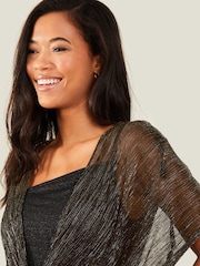 Accessorize Green Shimmer Kaftan - Image 3 of 4