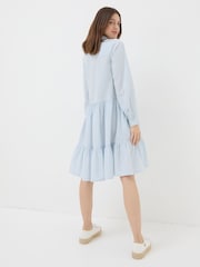 FatFace Blue Charlotte Stripe Shirt Dress - Image 2 of 6