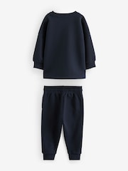 Navy Transport Long Sleeve Top and Joggers Set (3mths-7yrs) - Image 7 of 8