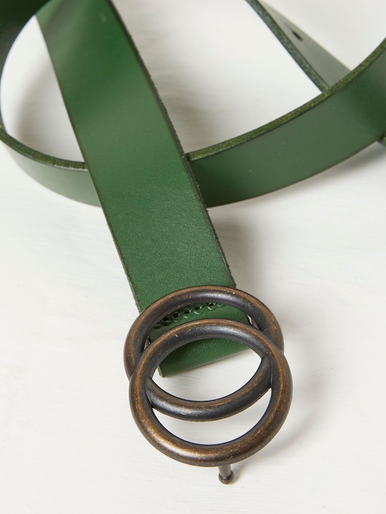FatFace Jean Green Double Circle Belt - Image 2 of 2