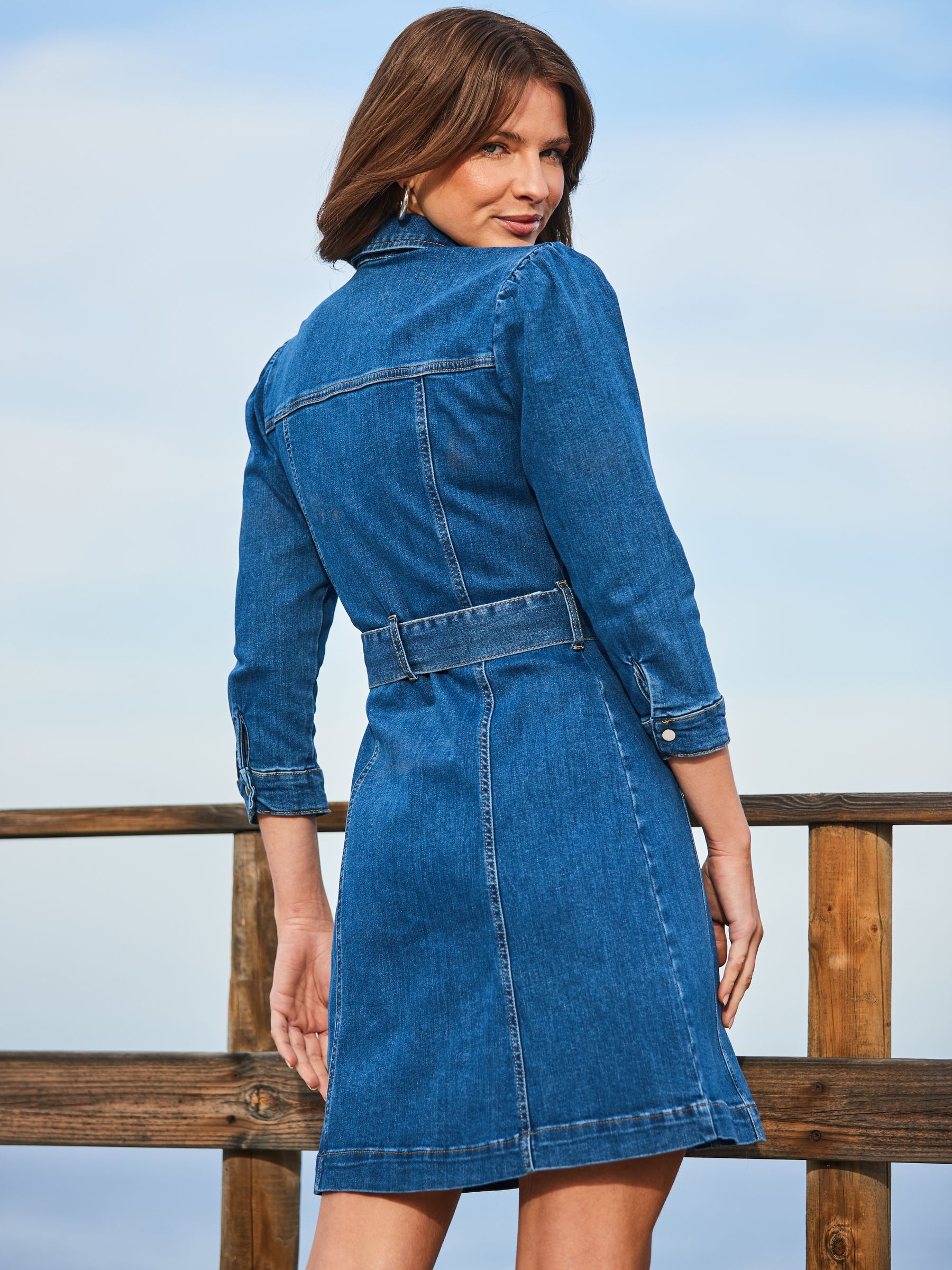 Robe a pression devant outlet