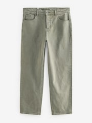 Szałwiowy - Jeansy w stylu vintage ze stretchem - Image 7 of 10