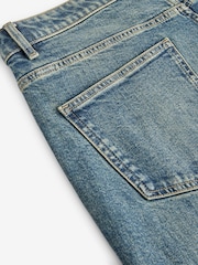 Blue Tint Relaxed Fit Vintage Wash Denim Jeans - Image 11 of 13