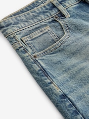 Blue Tint Relaxed Fit Vintage Wash Denim Jeans - Image 13 of 13