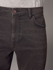 Brown Vintage Washed Regular Fit Vintage Stretch Authentic Jeans - Image 5 of 11