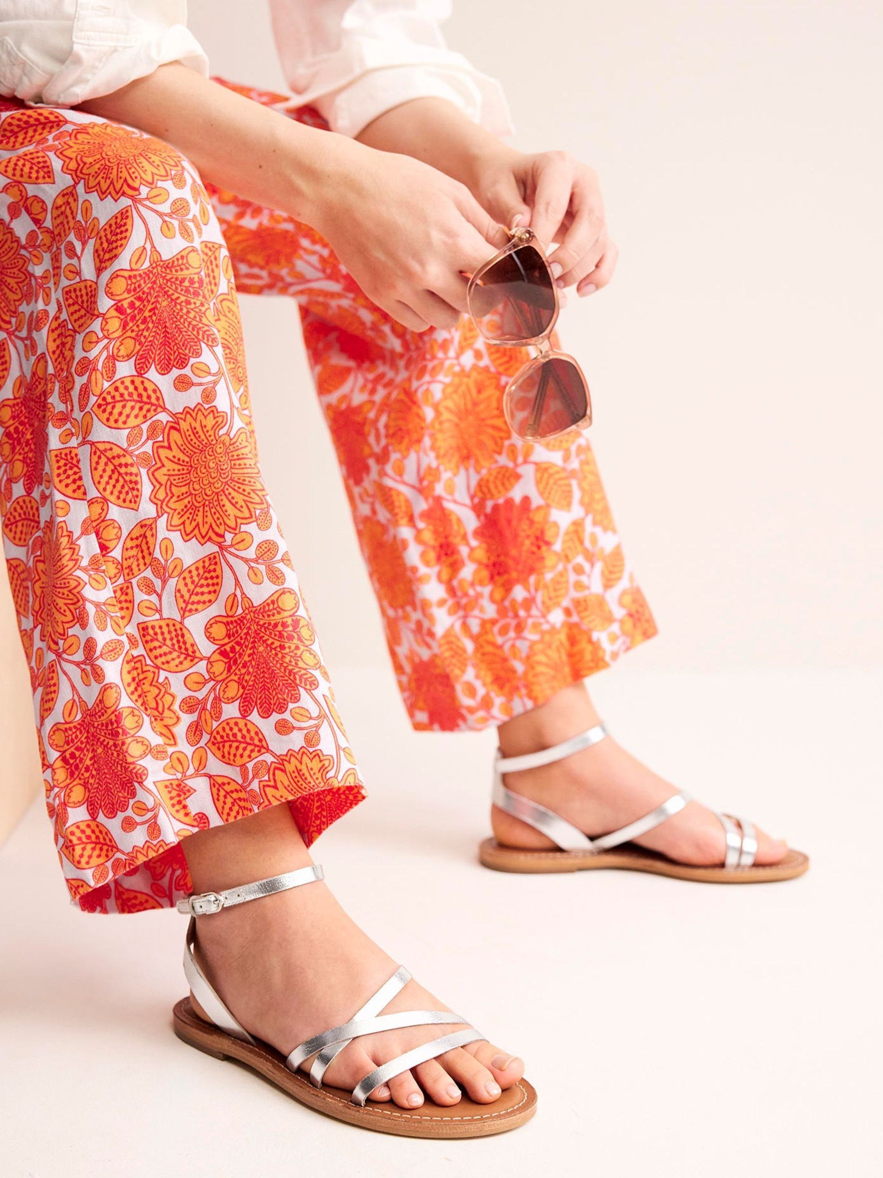 Boden silver sandals store